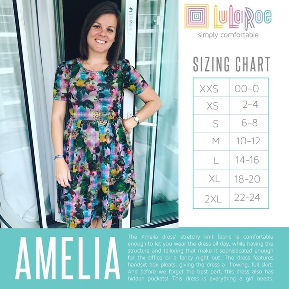 LuLaRoe Amelia - Picture 3 of 5